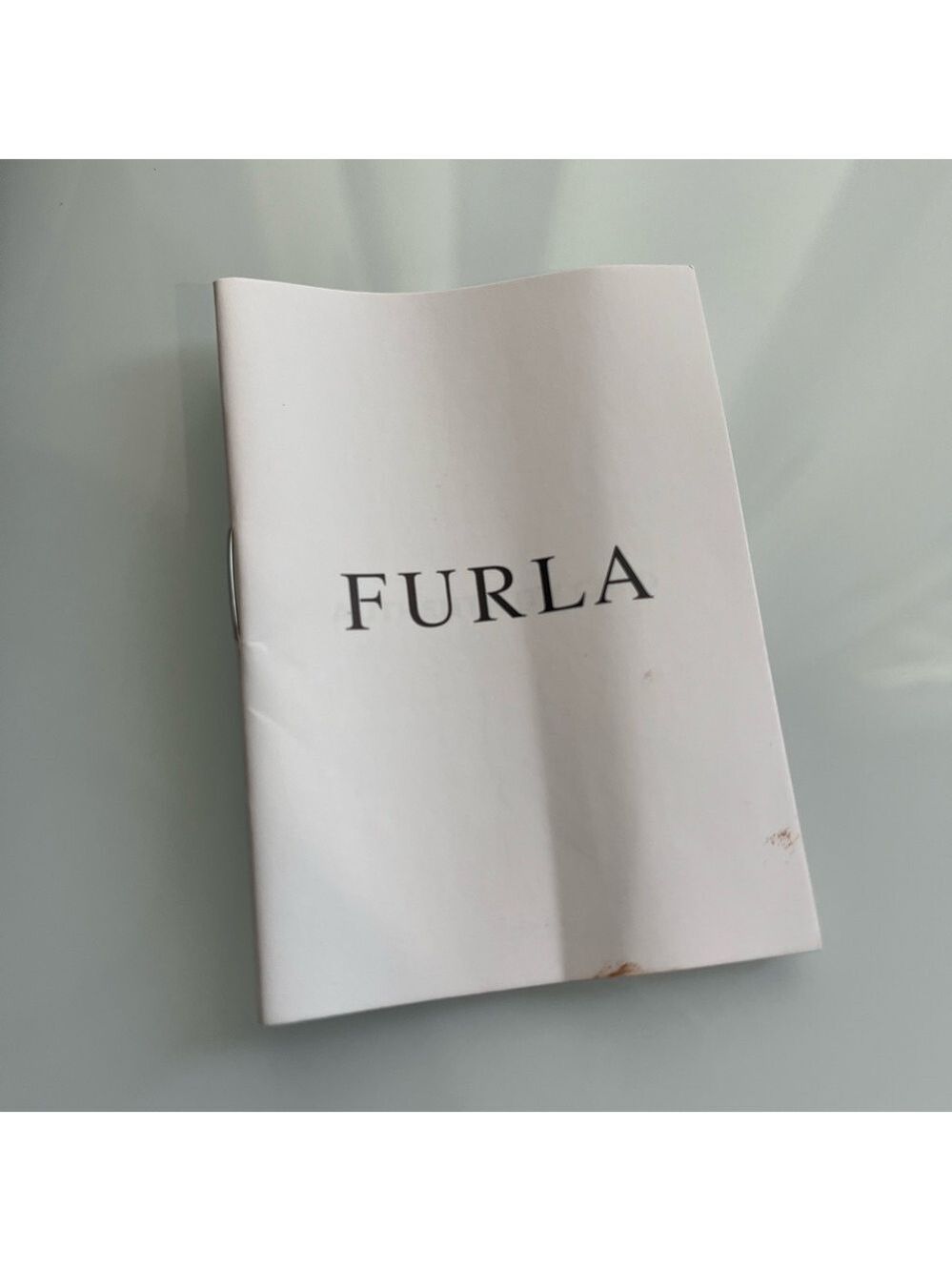 FURLA CAMEL COLORED PEBBLED LEATHER HANDBAG - Picture 14 of 16